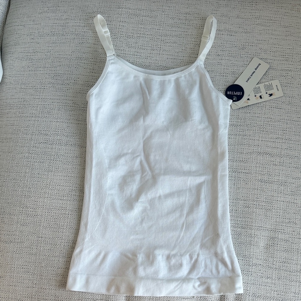 Shapermint White Camisole Top